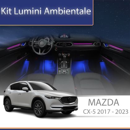 Mazda CX-5 2017-2023 hangulatvilágítás, dedikált komplett telefonvezérlő készlet vagy eredeti rendszer