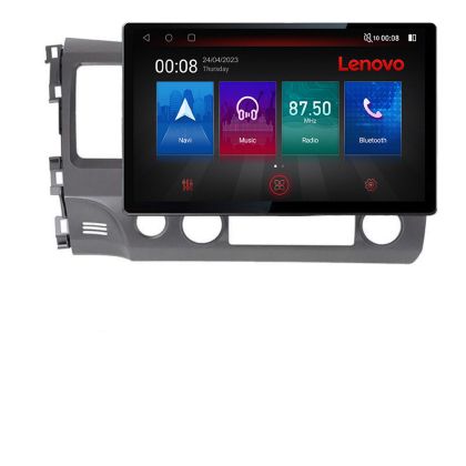 Navigatie Honda Civic 2005-2011 K-044 Lenovo PRO 4+64 13 inch 2K android 4G DSP gps internet 