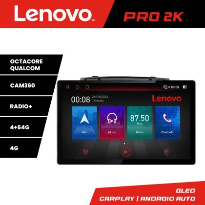 Navigáció VW Touareg 2012-2019 K-1142 Lenovo PRO 4+64 13 hüvelykes 2K android 4G DSP gps internet