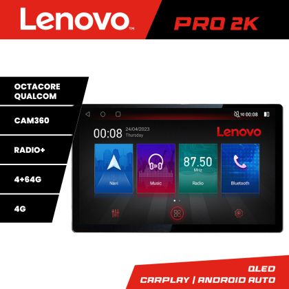 Univerzális navigáció 2in-2 Lenovo PRO 4+64 13 hüvelykes 2K android 4G DSP gps internet C