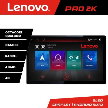 Navigáció Toyota Corolla 2019- K-388-levin Lenovo PRO 4+64 13 hüvelykes 2K android 4G DSP gps internet
