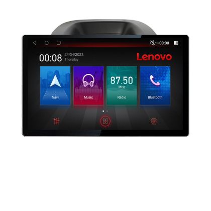 Navigáció Ford Ecosport 2017-2019 Lenovo PRO 4+64 13 hüvelykes 2K android 4G DSP gps internet KIT-ecosport2018