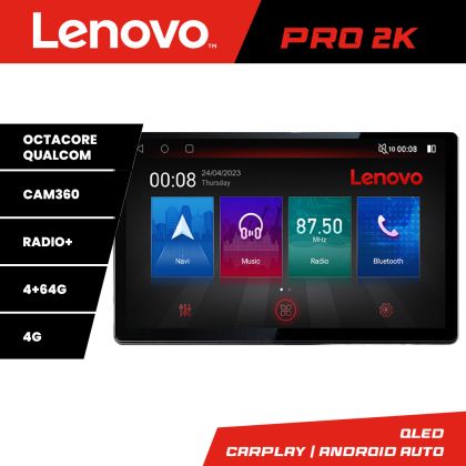 Navigatie Ford Focus 4 Kuga 2018-2023 K-focus4 Lenovo PRO 4+64 13 inch 2K android 4G DSP gps internet  8Core