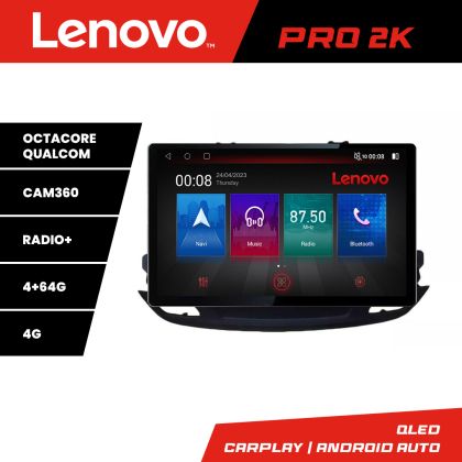 Navigáció Opel Insignia 2018- K-insignia19 Lenovo PRO 4+64 13 hüvelykes 2K android 4G DSP gps internet