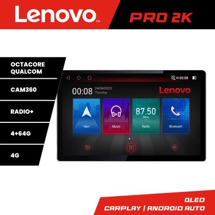 Navigáció Opel Movano Renault Master 2020- Lenovo PRO 4+64 13 hüvelykes 2K android 4G DSP gps internet
