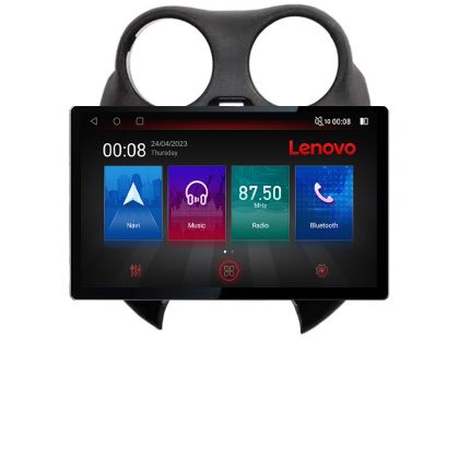 Navigáció Nissan Micra 2010-2014 Lenovo PRO 4+64 13 hüvelykes 2K android 4G DSP gps internet KIT-micra2010