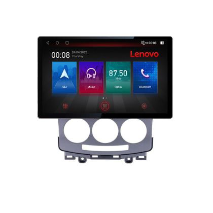 Navigáció Mazda 5 2005-2010 K-MZ22 Lenovo PRO 4+64 13 hüvelykes 2K android 4G DSP gps internet Cor