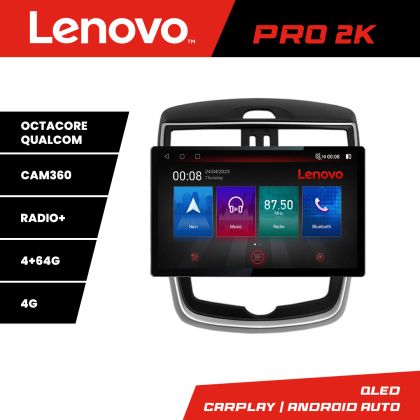 Navigáció Nissan Pulsar 2014-2018 Lenovo PRO 4+64 13 hüvelykes 2K android 4G DSP gps internet KIT-pulsar