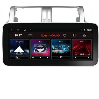 Navigáció Toyota Landcruiser J150 Prado 2014-2017 K-065 Lenovo PRO 8+256 12,3 hüvelykes qled android 4G DSP gps internet és GPS W