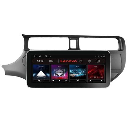 Navigáció Kia Rio 2012- K-204 Lenovo PRO 8+256 12,3 hüvelykes qled android 4G DSP gps internet 8Core