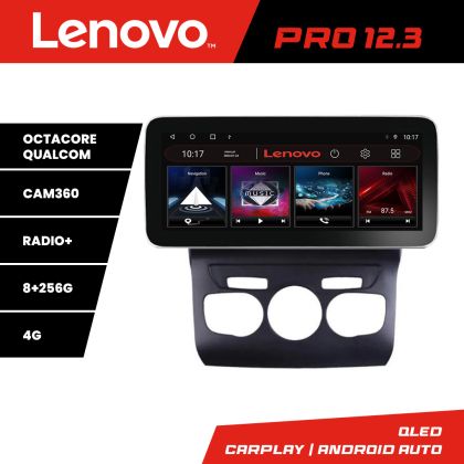 Navigáció Citroen C4 2011-2016 K-241 Lenovo PRO 8+256 12,3 hüvelykes qled android 4G DSP gps internet C
