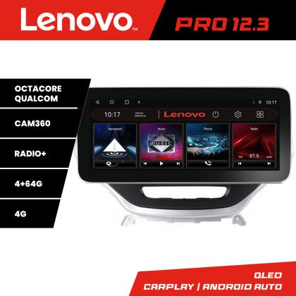 Navigációs Jeep Cherokee 2014-2019 kézikönyv K-248 Lenovo PRO 4+64 12,3 hüvelykes qled android 4G DSP gps internet 32