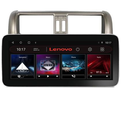 Navigatie TOYOTA Prado 2010-2013 K-347 Lenovo PRO 8+256 12.3 inch qled android 4G DSP gps internet 