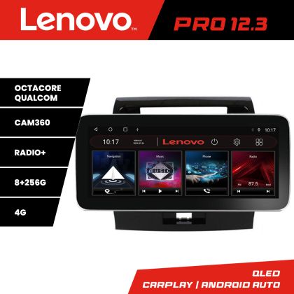 Navigáció TOYOTA Land Cruiser L200 K-381 Lenovo PRO 8+256 12,3 hüvelykes qled android 4G DSP gps internet