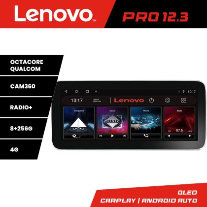 Navigáció Toyota Corolla 2020 után K-388 Lenovo PRO 8+256 12,3 hüvelykes qled android 4G DSP gps internet