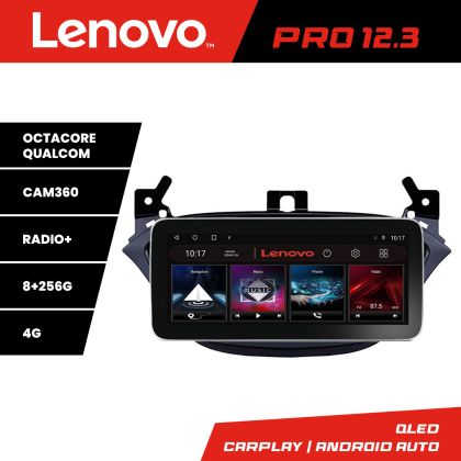 Navigáció Opel Corsa 2013-2016 K-corsa Lenovo PRO 8+256 12,3 hüvelykes qled android 4G DSP gps internet