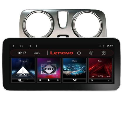 Navigáció Dacia Dokker Lenovo PRO 4+64 12,3 hüvelykes qled android 4G DSP gps internet 8Core