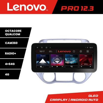 Navigáció Hyundai I20 2011-2014 manuális és automata Lenovo PRO 4+64 12.3 hüvelykes qled android 4G DSP gps internet Kit-i20-2012