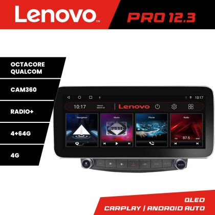 Navigatie Lexus IS 2005-2011 K- IS Lenovo PRO 4+64 12.3 inch qled android 4G DSP gps internet  C