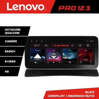 Navigáció Renault Kangoo Lenovo PRO 8+256 12,3 hüvelykes qled android 4G DSP gps internet 8Core