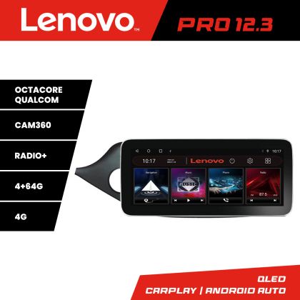 Navigáció Kia Ceed 2012-2018 K-KI39 Lenovo PRO 4+64 12,3 hüvelykes qled android 4G DSP gps internet Co