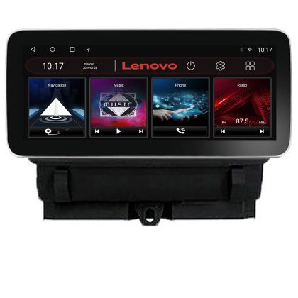 Navigáció Audi Q3 2011-2018 Lenovo PRO 8+256 12,3 hüvelykes qled android 4G DSP gps internet Kit-q3
