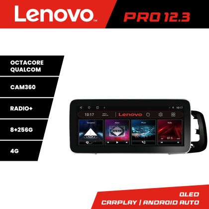 Volvo S60 2014-2018 navigáció Sensus Connect rendszerrel K-s60-14 Lenovo PRO 8+256 12.3 hüvelykes qled android 4G DSP gps internet