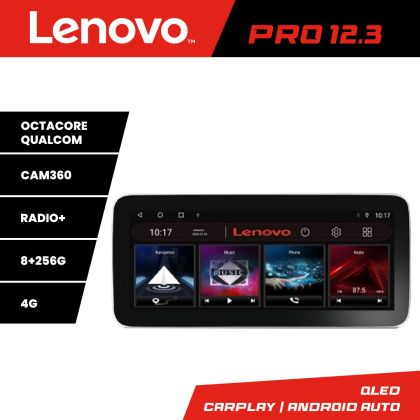 Navigatie Toyota Prius 2015- K-TY50 Lenovo PRO 8+256 12.3 inch qled android 4G DSP gps internet 