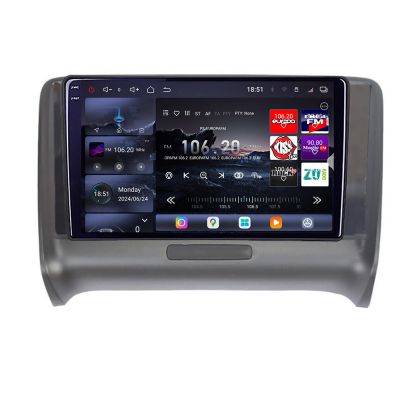Navigatie Audi TT 2004-2011  Edotec Kit-078 8 core QLED 2K 16+512GB 360 Android Waze USB Navigatie Internet Youtube Radio
