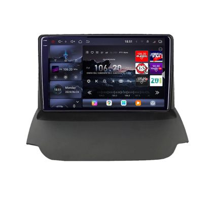 Navigáció Ford Ecosport 2013-2016 Edotec Kit-232 8 magos QLED 2K 12+256GB 360 Android Waze USB Internet Navigáció Youtube Rádió