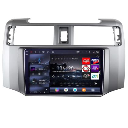 Navigatie Toyota 4runner 2009-2019 Android radio gps internet 8 core QLED 2K 16+512GB 360 Edotec