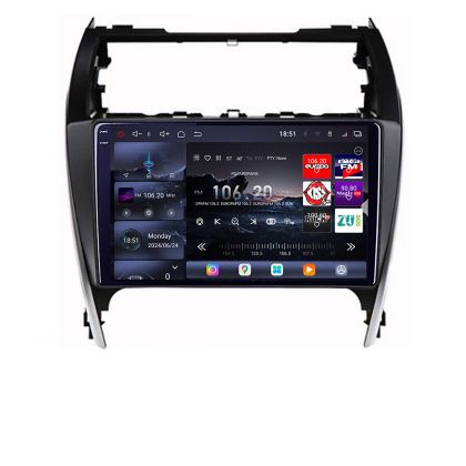 Navigáció Toyota Camry 2012-2018 Android rádió gps internet 8 magos QLED 2K 12+256GB 360 Edotec