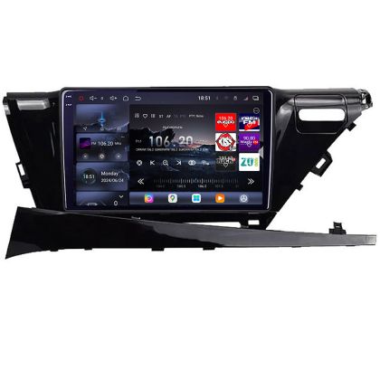 Navigáció Toyota Camry 2017-2021 V1 Android rádió gps internet 8 magos QLED 2K 12+256GB 360 Edotec