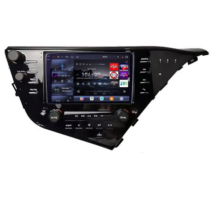 Navigatie Toyota Camry 2017-2021 V2 Android radio gps internet 8 core QLED 2K 16+512GB 360 Edotec