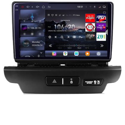 Navigáció Kia Ceed 2018-2020 Android rádió gps internet 8 magos QLED 2K 12+256GB 360 Edotec