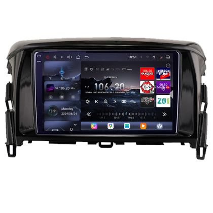 Navigáció Mitsubishi Eclipse Cross 2017 - Android rádió gps internet 8 magos QLED 2K 12+256GB 360 Edotec
