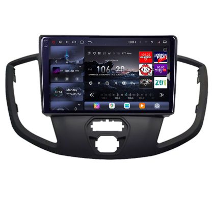 Navigáció Ford Transit V363 2015-2021 Android rádió gps internet 8 magos QLED 2K 12+256GB 360 Edotec