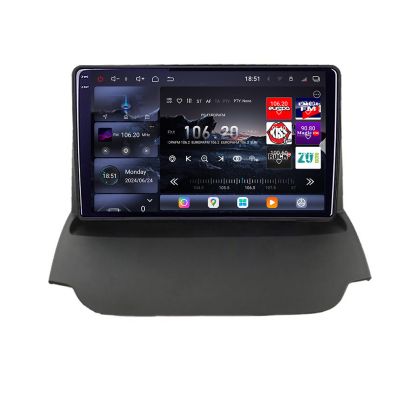 Navigáció Ford Ecosport 2017- Edotec készlet - ECOSPORT 8 magos QLED 2K 12+256GB 360 Android Waze USB internet navigáció Youtube rádió