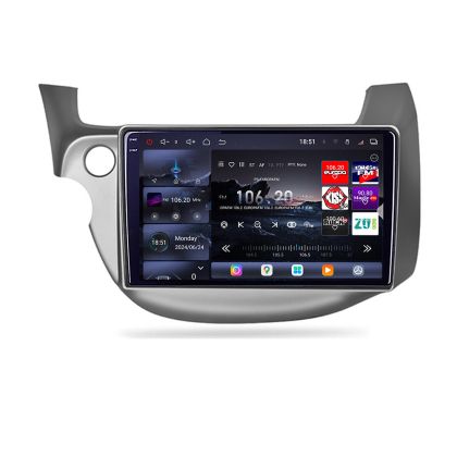 Navigáció Honda Fit 2008-2013 Android rádió gps internet 8 magos QLED 2K 12+256GB 360 Edotec