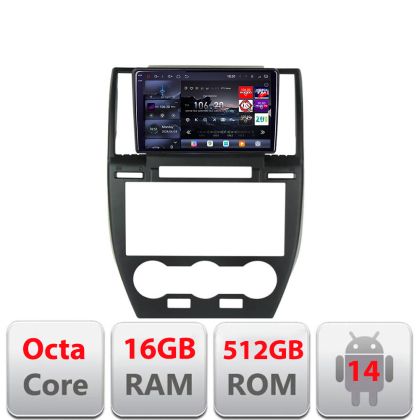 Navigáció LandRover Freelander 2 2006-2012 Edotec Kit-freelander2 8 magos QLED 2K 12+256GB 360 Android Waze USB Internet Navigáció Youtube Rádió