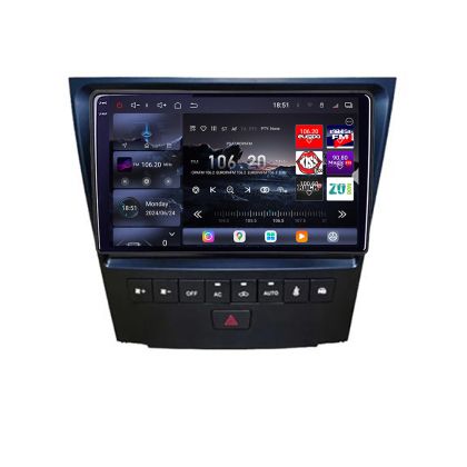 Navigatie Lexus GS-04 2004-2011 Edotec Kit- GS-04 8 core QLED 2K 16+512GB 360 Android Waze USB Navigatie Internet Youtube Radio
