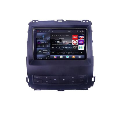 Navigatie Toyota Prado J120 2002-2009 Edotec Kit- j120 8 core QLED 2K 16+512GB 360 Android Waze USB Navigatie Internet Youtube Radio