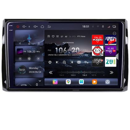 Navigatie Skoda Kodiaq 2016+ Edotec Kit-KODIAQ 8 core QLED 2K 16+512GB 360 Android Waze USB Navigatie Internet Youtube Radio