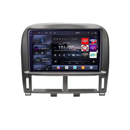 Navigatie Lexus LS 1999-2006 Edotec Kit- LS-99 8 core QLED 2K 16+512GB 360 Android Waze USB Navigatie Internet Youtube Radio