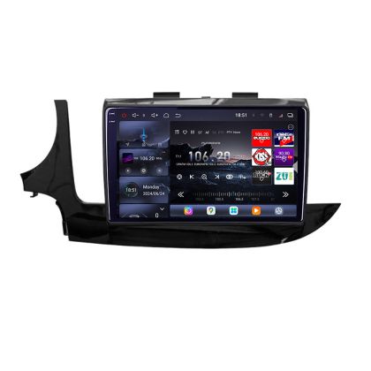 Navigáció Opel Mokka 2016- Edotec Kit-MOKKA2 8 magos QLED 2K 12+256GB 360 Android Waze USB Internet Navigáció Youtube Rádió