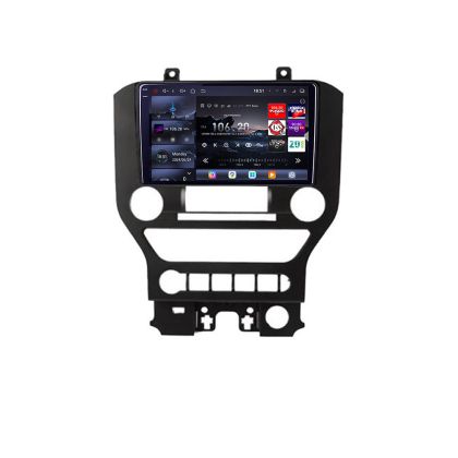 Navigáció Ford Mustang 2015-2020 Edotec Kit-MUSTANG-NAVI8 core QLED 2K 12+256GB 360 Android Waze USB Internet Navigáció Youtube Rádió