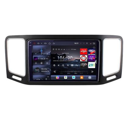 Navigáció VW Sharan 2011-2020 Edotec Kit-SHARAN 8 magos QLED 2K 12+256GB 360 Android Waze USB Internet Navigáció Youtube Rádió