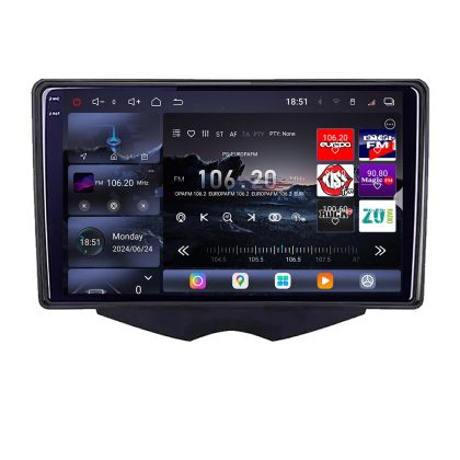 Navigáció Hyundai Veloster 2010-2018 Android rádió gps internet 8 magos QLED 2K 12+256GB 360 Edotec