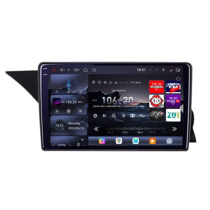 Navigáció Mercedes GLK NTG4 2008-2012 Edotec Kit-glk-ntg4 8 magos QLED 2K 12+256GB 360 Android Waze USB Internet Navigáció Youtube