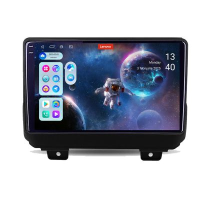 Navigáció Jeep Wrangler 2018 - Lenovo Kit-WRANGLER 8 magos QLED 2K 12+256 360 Android Waze USB Internet Navigáció Youtube Rádió